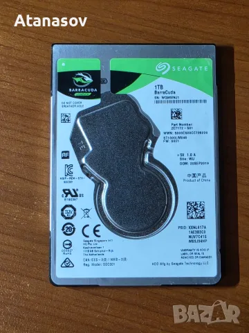 Хард диск за лаптоп 1tb , снимка 4 - Твърди дискове - 56085198