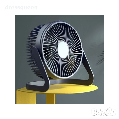 4546 Компактен вентилатор с 360° завъртане и мощен мотор, снимка 6 - Други стоки за дома - 53811957