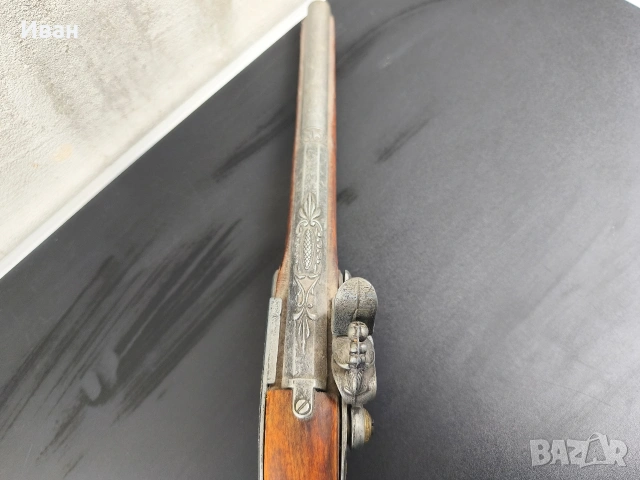 Кремъчен пистолет Реплика за възстановки и декорация , снимка 5 - Антикварни и старинни предмети - 53719338