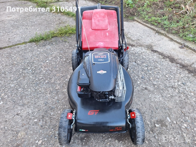 Косачка ALKO Briggs 5к.с. самоходна мулчираща с кош, снимка 3 - Градинска техника - 52749714