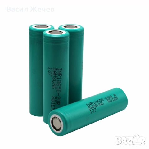 Батерии Samsung INR18650-20R – 2000 mAh, снимка 5 - Резервни части за телефони - 52750475