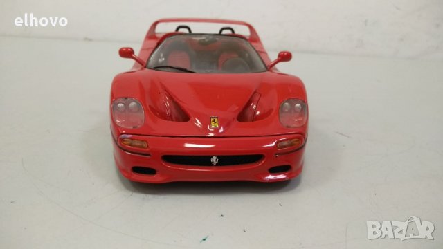 Метална количка Ferrari F50 Burago 1:18, снимка 3 - Колекции - 34365626