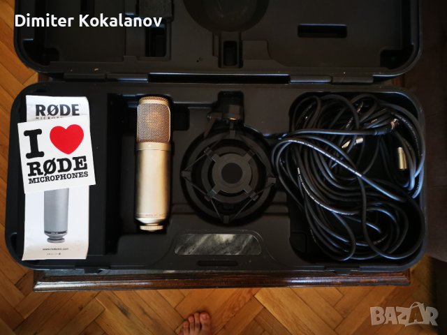 Rode K2 - Студиен микрофон - не Neumann, Shure, AKG, Sennheiser - НАМАЛЕН, снимка 6 - Микрофони - 41924676