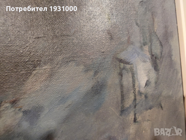 Картина Дамян Заберски 1980, снимка 5 - Картини - 44735266