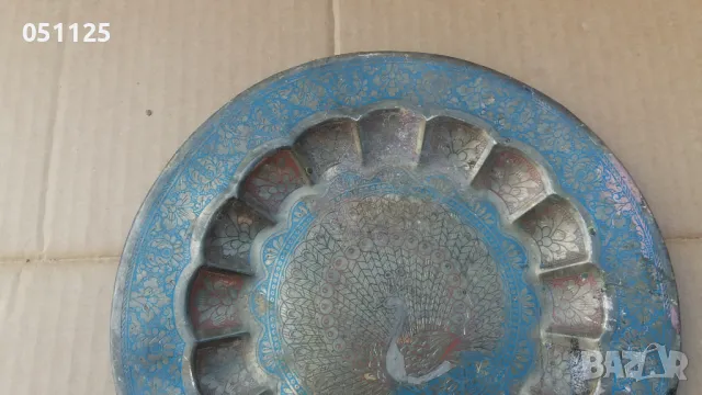 ръчно гравирана бронзова купа - фазан , снимка 8 - Нумизматика и бонистика - 48524447