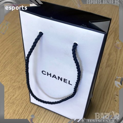 Автентична бутикова Шанелподаръчна торба 18 x 10 cm gift bag 
