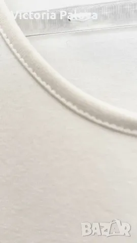 LUXURY блуза със стрази ESKADA  трикотажен памук, снимка 6 - Блузи с дълъг ръкав и пуловери - 48317664