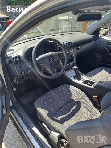 Мерцедес С 200 Kompressor sport coupe, снимка 9 - Автомобили и джипове - 53611329