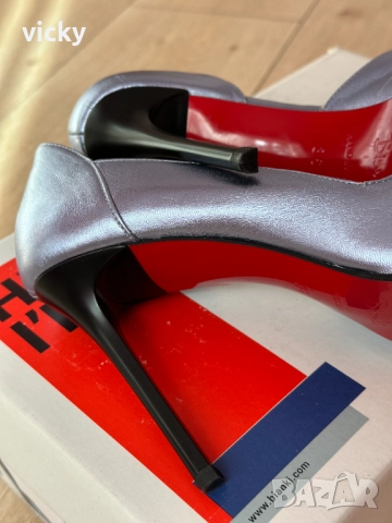 Дамски обувки на ток от естествена кожа Bianki, размер 36, снимка 6 - Дамски елегантни обувки - 48943821