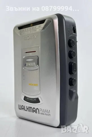 Sony WM-FX181 Walkman касетофон с AM/FM радио, винтидж. , снимка 2 - Други - 55993197