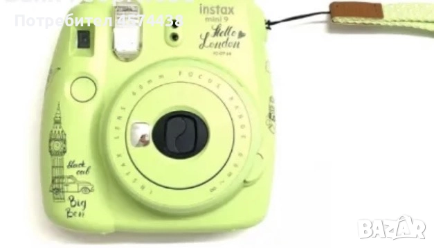 Дизайнерска Bulgari Моментна Камера/ Фотоапарат Fujifilm Instax, снимка 3 - Камери - 52186542