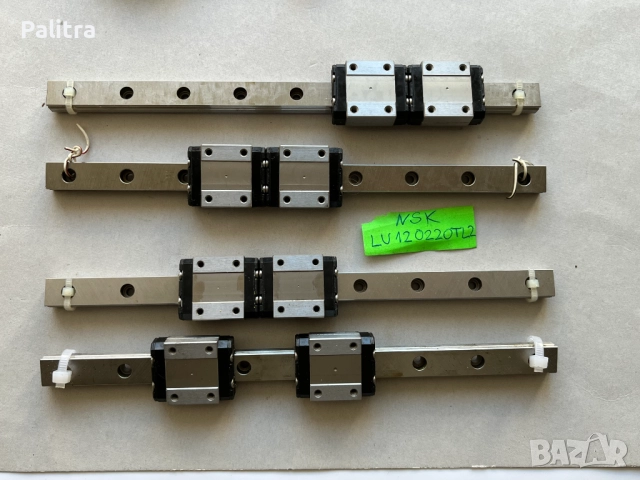 Линеини направляващи NSK -LU120220, снимка 2 - Други машини и части - 52224298