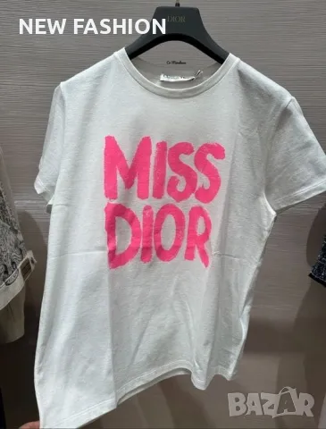 Дамски Памучни Тениски✨ XS-2XL ✨DIOR , снимка 2 - Тениски - 48708331