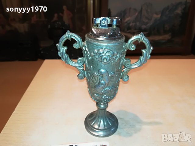 РЕТРО ЗАПАЛКА АМФОРА-ВНОС ГЕРМАНИЯ 1604231220, снимка 2 - Антикварни и старинни предмети - 40380712