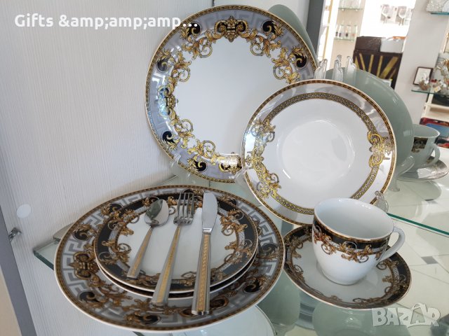 Порцеланов сервиз за хранене от 19 части