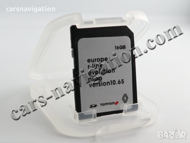 ОРИГИНАЛНИ SD карти навигация 2025 Рено Renault Carminat Live R-Link