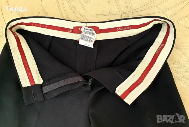 Max Mara нов черен панталон размер D 38, снимка 14 - Панталони - 55722636
