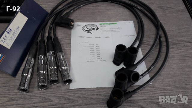 OM102**ZEF466**NEU**BERU**Mercedes Benz**W123**W460-461-463**КАБЕЛИ ЗА СВЕЩИ  К-Т **, снимка 2 - Части - 40547421