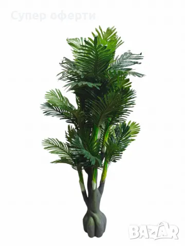 Изкуствена декоративна палма , 170 см, снимка 2 - Изкуствени цветя - 49901563