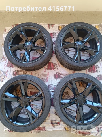 Джанти за Ауди с летни гуми KUMHO 19', снимка 1