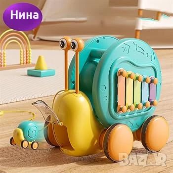 Охлювче за дърпане - 4 в 1, снимка 7 - Образователни игри - 50929933