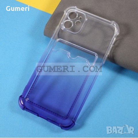 Apple iPhone 11 - Силиконов Гръб Air със Защита за Камерата и Слот за Карта, снимка 3 - Калъфи, кейсове - 34807784