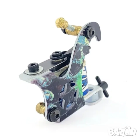 Комплект за татуиране с 3 машинки, тату комплект, машинка за татуиране, тату машинки, снимка 3 - Друго оборудване - 52213349