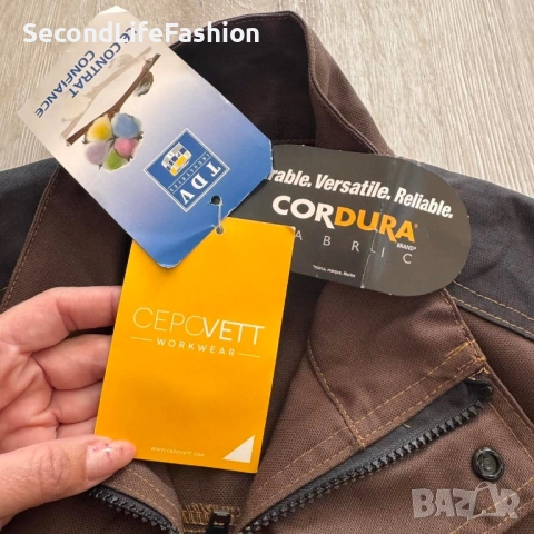 Работно яке Cepovett Cordura, ново мъжко, размер S, снимка 2 - Якета - 52632608