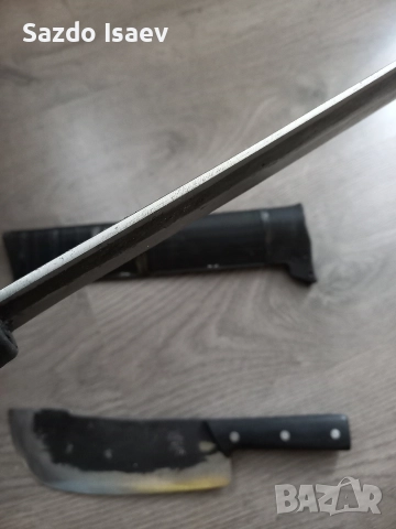 голямо мачете и сатър, снимка 5 - Антикварни и старинни предмети - 52873060