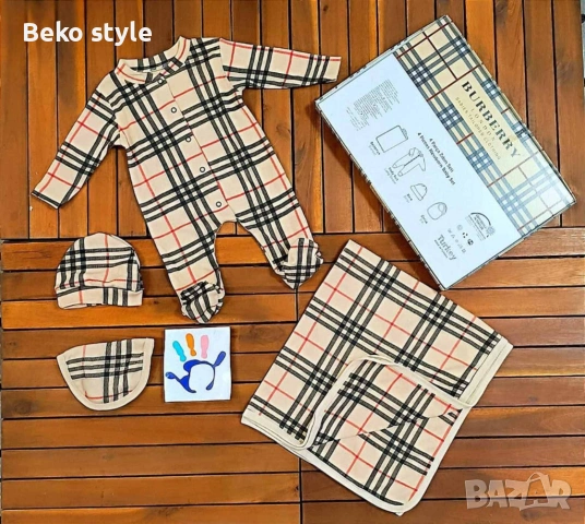 Бебешки комплекти за новородено 100% памук, снимка 6 - Комплекти за бебе - 53435293
