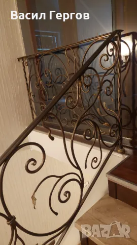 Парапет ковано желязо, снимка 6 - Антикварни и старинни предмети - 49148031