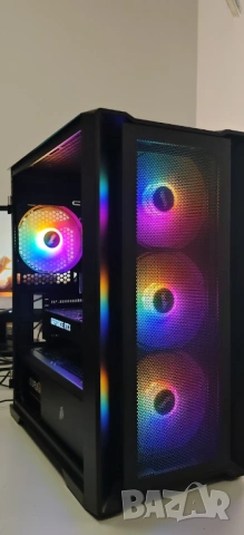 Продавам Гейм РС Ryzen 5 3600X/32Gb/512Gb SSD+1TB HDD/RX 2060 Super/Гаранция, снимка 4 - Геймърски - 52578044