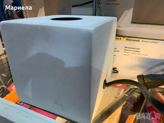 LED Настолна Лампа / Декоративна Лампа с Основа комплект от 2бр, снимка 7 - Лед осветление - 49856045