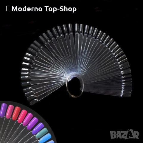 Мострен дисплей ветрило 50 бр., снимка 3 - Продукти за маникюр - 34718698