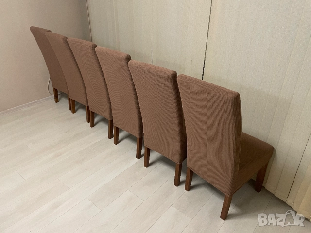 Хубав и удобен трапезен (кухненски) стол еко кожа, снимка 4 - Столове - 52090091