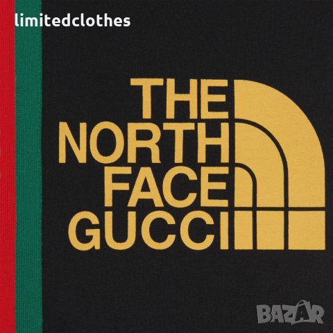 GUCCI x THE NORTH FACE Black Web Logo Print Мъжко Долнище Анцуг size XL (L), снимка 7 - Спортни дрехи, екипи - 35938184