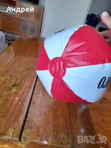 Стара надуваема топка Marlboro, снимка 4 - Други ценни предмети - 51657864