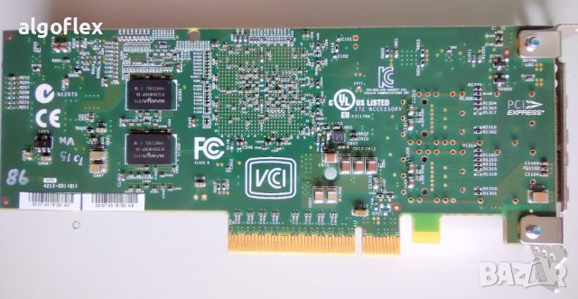 Мрежов адаптер Chelsio T420-CR 10GbE SFP+ DP PCIe Ethernet RDMA iWarp, снимка 3 - Мрежови адаптери - 40995491