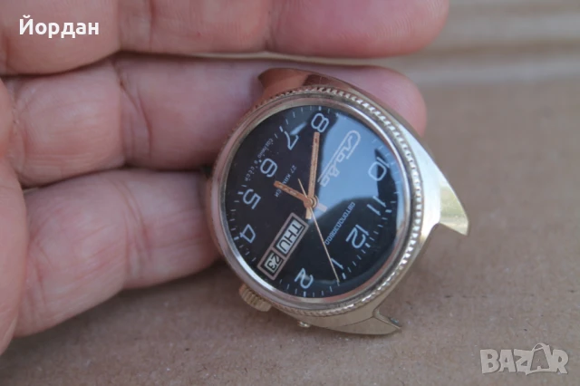 СССР мъжки автоматичен часовник ''Слава'' /27 камъка/, снимка 9 - Мъжки - 51151391