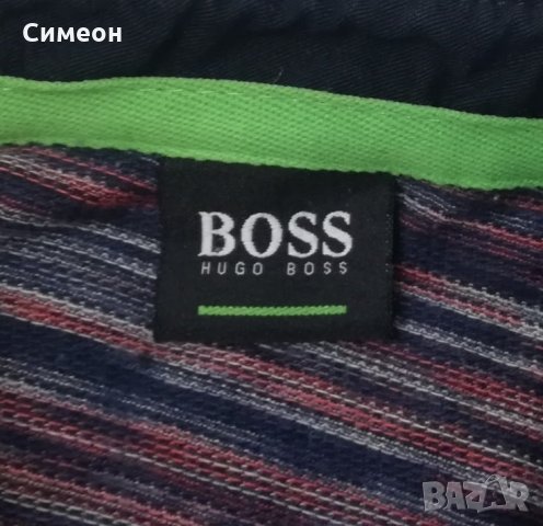 Hugo BOSS Green GR Togn 2 оригинална поло тениска S Бос памук фланелка, снимка 4 - Тениски - 36021027