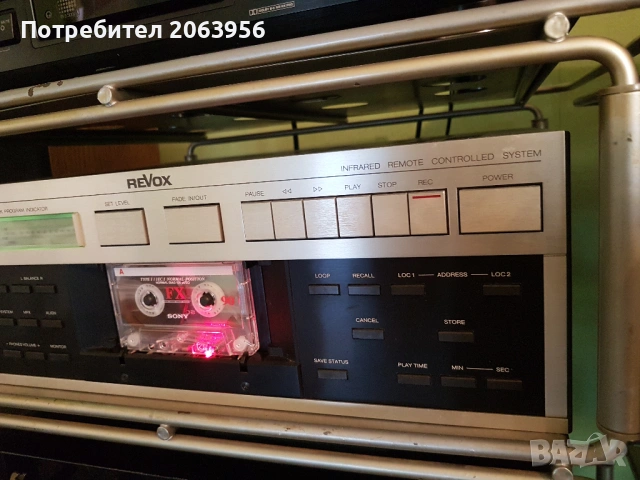 Revox B 215 mk 2 триглав дек от високият клас на Щудер., снимка 3 - Декове - 53220318