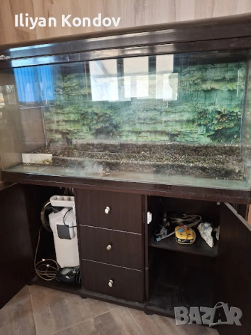 Аквариум ,комплект, снимка 2 - Аквариуми - 53757890