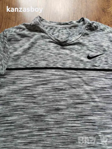 Nike Mens Court Dry Challenger Tennis - мъжка тенис тениска Л, снимка 3 - Тениски - 50180710