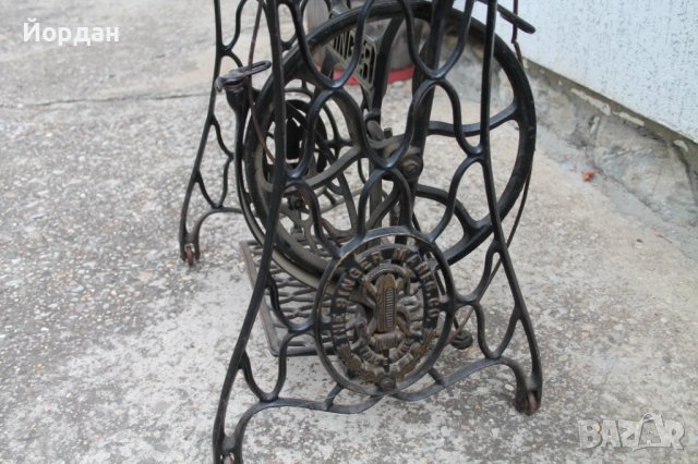 Шевна мачина 'Singer'', снимка 3 - Антикварни и старинни предмети - 42291582