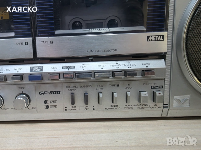 SHARP GF-500, снимка 6 - Радиокасетофони, транзистори - 52198344