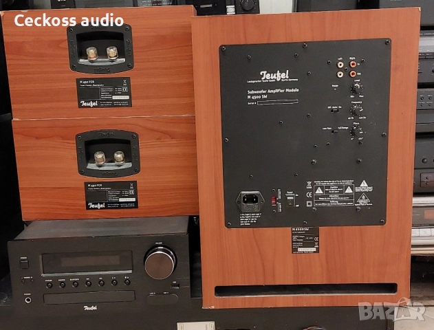 Аудио система TEUFEL M4500SW, M450FCR, снимка 5 - Ресийвъри, усилватели, смесителни пултове - 51776388