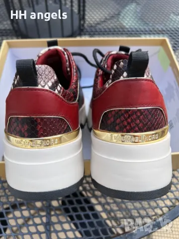 Michael Kors Cosmo естествена кожа нови спортни обувки, снимка 5 - Маратонки - 49387653