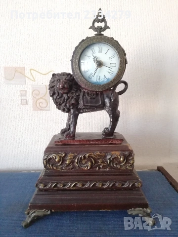 Стари каминни часовници, настолни флоренциански, бароков стил, работещио , снимка 4 - Антикварни и старинни предмети - 53066527