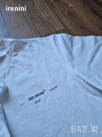 Страхотна мъжка тениска OFF WHITE  размер XL,  нова с етикет , снимка 5 - Тениски - 41700410