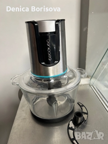 Чопър Cecotec ChopBeat 2000 04858, 500 W, 4 остриета от неръждаема стомана, Купа 500 гр, 2 скорости,, снимка 2 - Кухненски роботи - 52513201